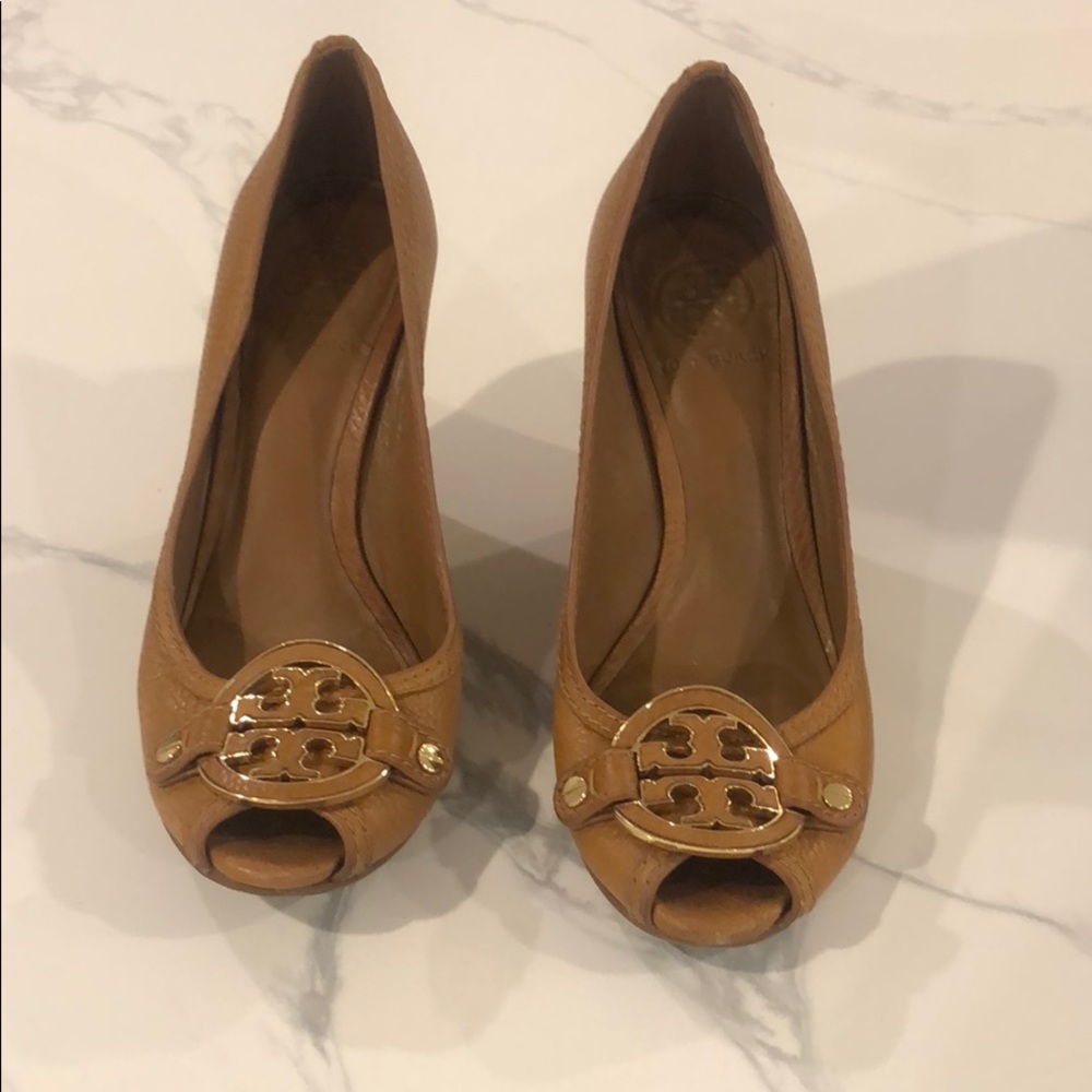 Tory Burch Camel Wedge